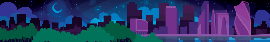 Illustrated Moscow skyline Illustrated Moscow skyline